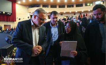 مراسم افطاری صمیمانه شهردار تهران با خادمان خدمات شهری 2