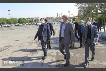 جلسه و بازدید میدانی جعفر شربیانی از منطقه ۲۰