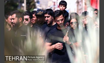 مراسم آتش زدن خیمه ها در ظهر عاشورا‎ 28