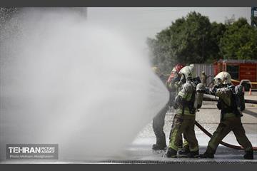 بازدید رییس مدیریت بحران کشور از مرکز آموزش آتش‌نشانی شهرداری تهران 15