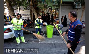 خدمات شهرداری تهران در مراسم پیاده روی جاماندگان حسینی (ع) 15