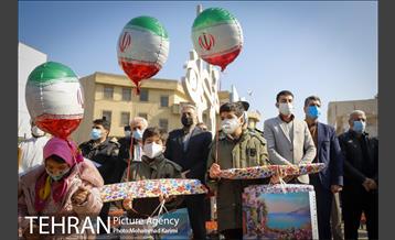 رونمایی از دیوارنگاره شهید یدالله قاسم زاده 14