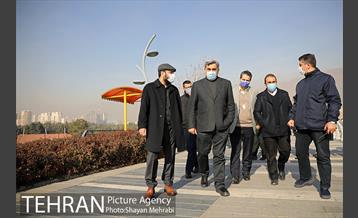 بازدید صبح گاهی شهردار تهران از مجموعه دریاچه شهدای خلیج فارس 12