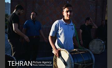 آیین سوگواری اباعبدالله الحسین(ع) در میدان صنعت  2