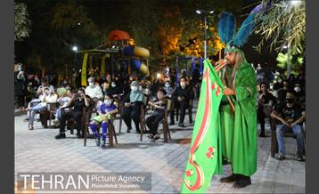 برگزاری اعزای حسینی در بوستان قصر منطقه هفت 21