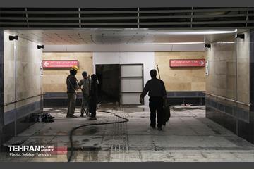 توسعه متروی تهران؛ ایستگاه بهار شیراز 9
