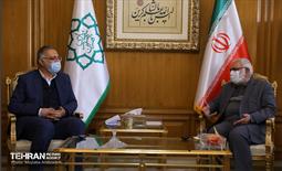 دیدار رئیس کمیته امدادخمینی (ره) با شهردار تهران 2