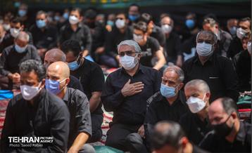 مراسم عزاداری عاشورای حسینی در امامزادگان سیدجعفر(ع) و حمیده خاتون(س) 35