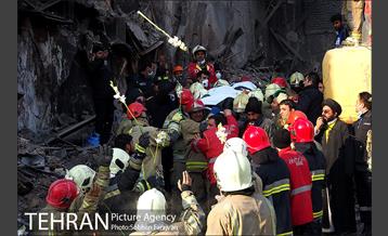 غروب روز هفتم پلاسکو با پیکر 8 آتش نشان 13