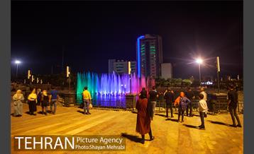 افتتاح آبنمای موزیکال بوستان نوروز 8