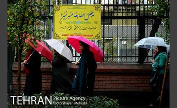 بارش باران پاییزی در تهران 36