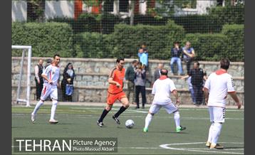 دیدار رسانه ورزش و پیشکسوتان تیم ملی فوتبال ایران به نفع سیل زدگان 17