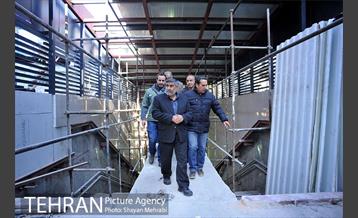 بازدید مدیر عامل متروی تهران از پروژه ایستگاهی میدان ولیعصر 18
