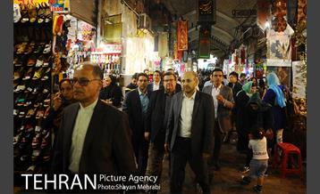 یازدید شهردار مونترال از بازار تهران 6
