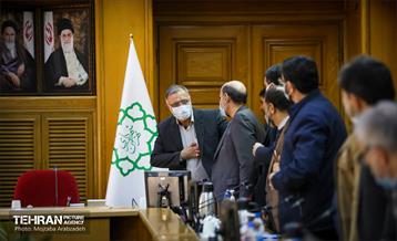 جلسه قرارگاه عملیاتی کرونا شهر تهران 1