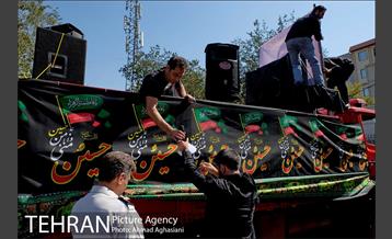 تشییع پیکر آتشنشان شهید مهدی حاجی پور 6