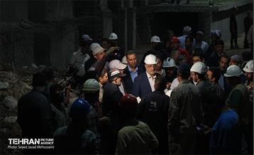 بازدید زاکانی از ایستگاه‌های جنوبی خط ۶ مترو 23