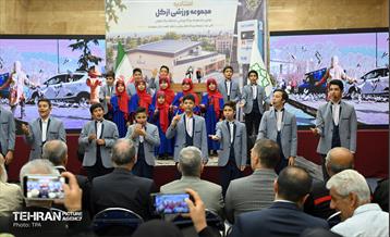 آیین بهره‌برداری از مجموعه ورزشی ازگل  13