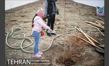 آئین کاشت نهال در بوستان جنگلی سرخه حصار 22