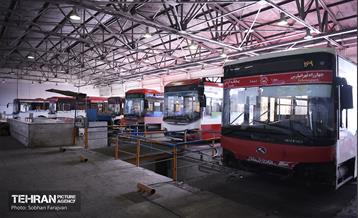 مرکز تعمیر و بازسازی اتوبوس های شهری 9