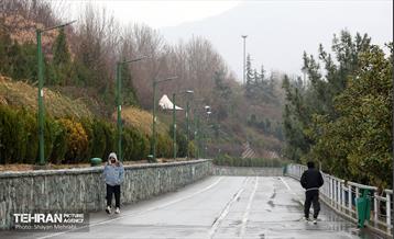 بارش باران زمستانی در تهران 33
