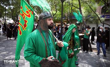 عزاداری تاسوعای حسینی در بازار تهران 4