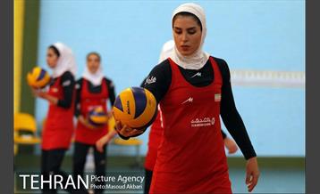 تمرین تیم ملی والیبال بانوان 9