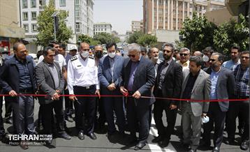 بهره برداری از پروژه عمرانی در منطقه ۵ 8