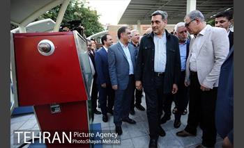 افتتاح اولین موزه پمپ بنزین در تهران با حضور شهردار تهران  35