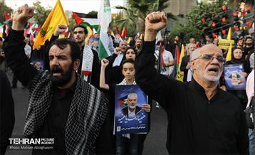 اجتماع مردم تهران در محکومیت جنایت رژیم صهیونیستی 26