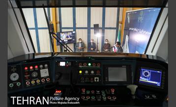 مراسم بهره برداری از 2 رام قطار جدید مترو 8