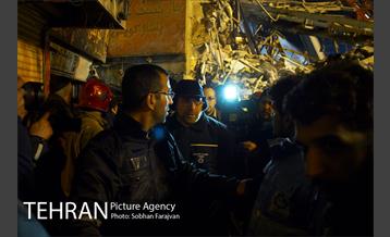 امداد رسانی شبانه در حادثه پلاسکو -2 18