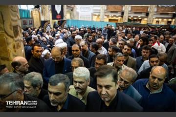 مراسم ختم مادر شهیدان مظفر