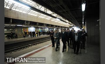 بازدید شهردار تهران از مترو خط 5 17