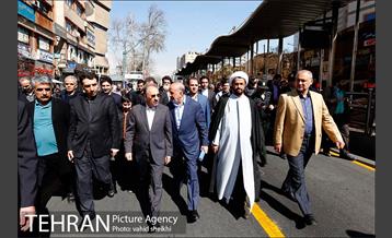 مراسم احیای درختان خیابان ولیعصر (عج) 4