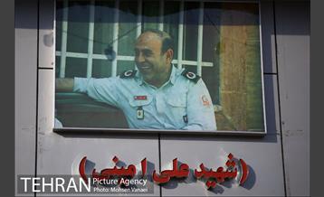 نامگذاری ایستگاه ٤٩ آتش نشانی به نام شهید امینی و رونمایی از سردیس 1