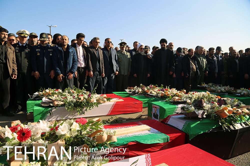 مراسم تشییع شهدای حادثه سقوط هواپیما  8