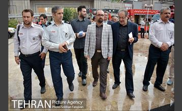 بازدید اعضای شورای اسلامی شهر از نمایشگاه آتش نشانی 16