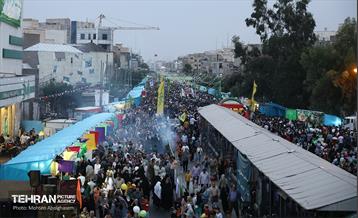 مهمانی ۱۰ کیلومتری عید غدیر در تهران - 3 22