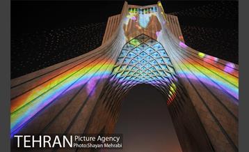 نورپردازی برج آزادی 8