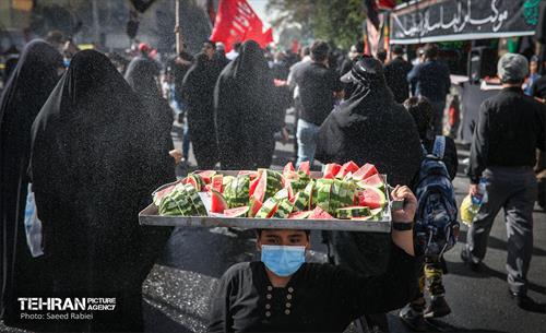 مراسم پیاده روی جاماندگان اربعین حسینی در تهران 39