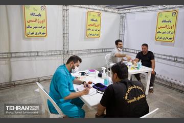 پایگاه اورژانس شهر سالم در مسیر نجف - کربلا 14