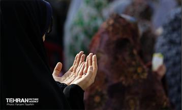 اقامه نماز عید سعید فطر در محله شهران 5