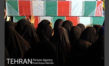 مراسم وداع با 150 شهید دوران دفاع مقدس 38