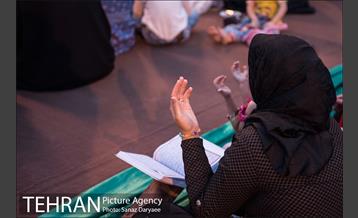 اجرای کرسی های تلاوت قرآن ویژه ماه مبارک رمضان در میدان امام حسین 14