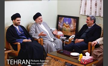 دیدار شهردار تهران با حجت الاسلام والمسلمین شهرستانی  16