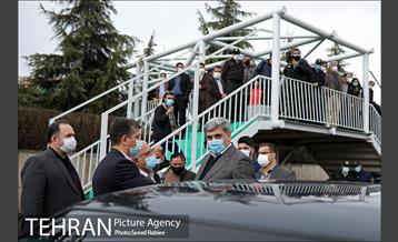 آیین بهره برداری از ۱۱۰ دستگاه اتوبوس و مینی بوس ناوگان حمل و نقل عمومی تهران 51