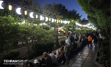 پویش ماه مهربانی و برپایی سفره کریمانه در منطقه 6