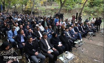 بهره‌برداری از فاز اول پروژه احیا منطقه طبیعت گردی روددره فرحزاد 18