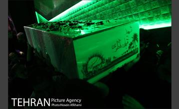 عزاداری شب هشتم محرم در جوار پیکر شهید باقر ناظری 19